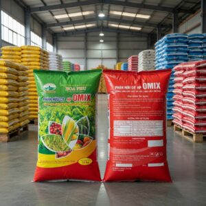 Phân bón hữu cơ HP OMIX, , được thiết kế dành riêng cho cây chè và nhiều loại cây trồng khác tại Việt Nam