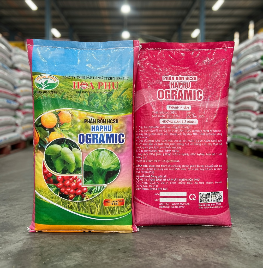 Phân bón HCSH Haphu Ogranic Hoa Phu