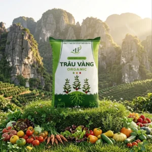 Phân Bón Hữu Cơ Trâu Vàng Organic HP3